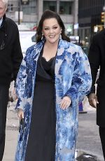 MELISSA MCCARTHY Arrives at Late Show with Stephen Colbert in New York 02/19/2026
