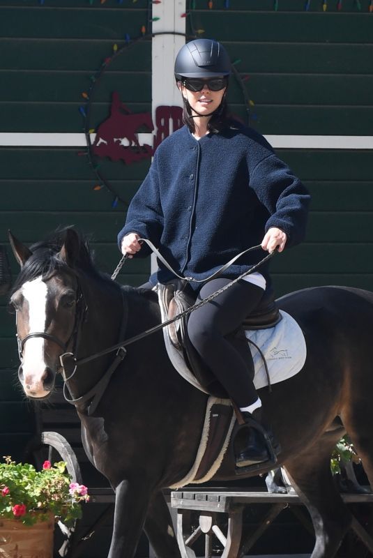 MIA GOTH at Horseback Riding in Los Angeles 02/18/2026