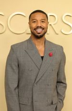 Michael B. Jordan at 98th Oscar Nominees Luncheon at The Beverly Hilton in Beverly Hills 02/10/2026