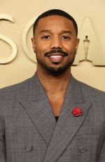 Michael B. Jordan at 98th Oscar Nominees Luncheon at The Beverly Hilton in Beverly Hills 02/10/2026