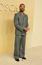 Michael B. Jordan at 98th Oscar Nominees Luncheon at The Beverly Hilton in Beverly Hills 02/10/2026
