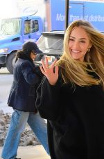 MICHELLE RANDOLPH Leaves CBS Studios in New York City 02/02/2026