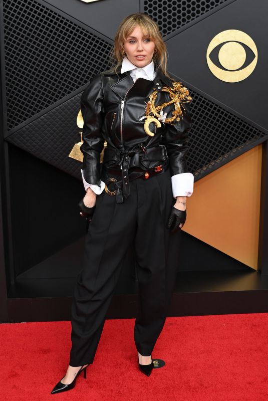 MILEY CYRUS at 68th GRAMMY Awards at Crypto.com Arena in Los Angeles 02/01/2026