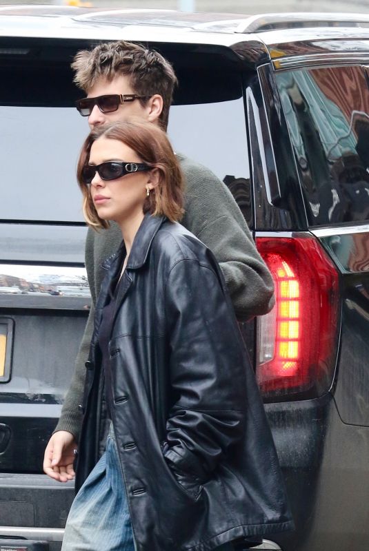 MILLIE BOBBY BROWN Celebrates Her 22nd Birthday with Breakfast at Sadelle