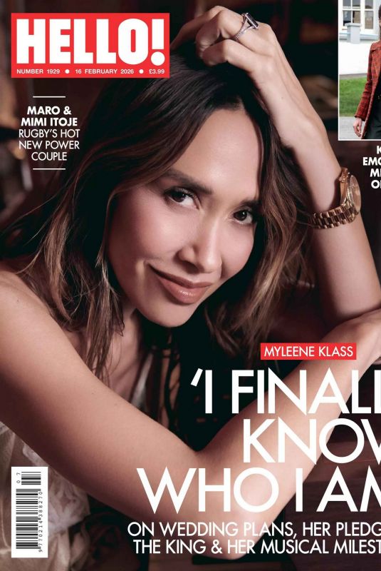 MYLEENE KLASS in HELLO! Magazine, UK February 2026