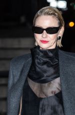 NAOMI WATTS at Khaite Fashion Show at New York Fashion Week 02/14/2026