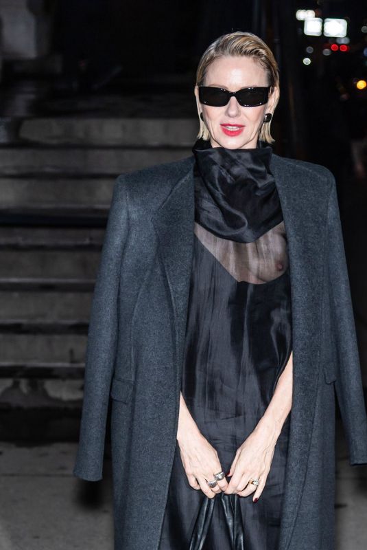 NAOMI WATTS at Khaite Fashion Show at New York Fashion Week 02/14/2026