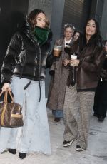 NIKKI and BRIE BELLA Arrives at Good Morning America in New York City 02/03/2026
