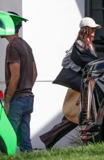 NINA DOBREV and SELENA GOMEZ Returning from Their Vacation in Los Angeles 02/23/2026