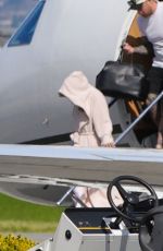 NINA DOBREV and SELENA GOMEZ Returning from Their Vacation in Los Angeles 02/23/2026