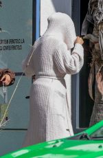 NINA DOBREV and SELENA GOMEZ Returning from Their Vacation in Los Angeles 02/23/2026