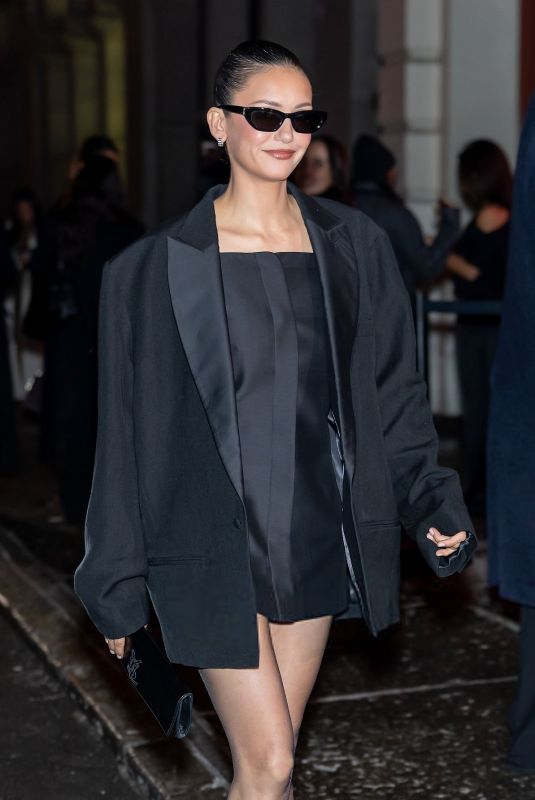 NINA DOBREV Arrives at YSL Beauty Presents LOVE 24/7 in New York City 02/10/2026