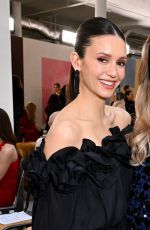 NINA DOBREV at Carolina Herrera Show at New York Fashion Week 02/12/2026