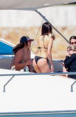 NINA DOBREV in Bikini at a Luxury Yacht with Friends in Los Cabos 02/21/2026