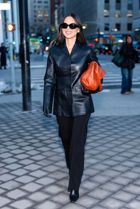 OLIVIA MUNN Arrive at Kallmeyer Fashion Show in New York City 02/13/2026