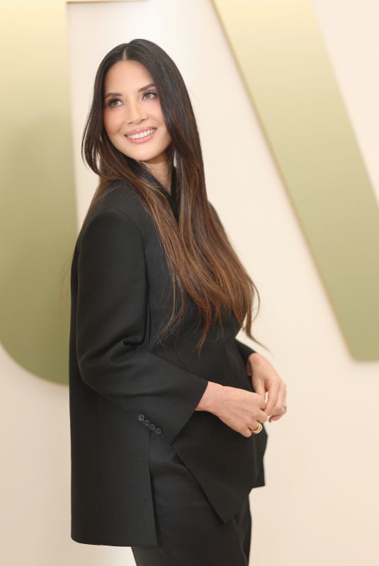 OLIVIA MUNN at Apple TV Press Day at Barker Hangar in Santa Monica 02/03/2026