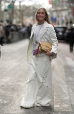 OLIVIA PONTON Arrives at Coach Fall 2026 Runway Show at New York Fashion Week 02/11/2026