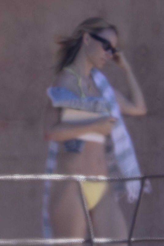 OLIVIA WILDE in Bikini at a Beach in Mexico 02/11/2026