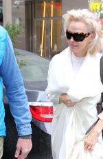 PAMELA ANDERSON Arrives at NBC Studio in New York City 02/11/2026