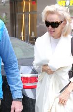 PAMELA ANDERSON Arrives at NBC Studio in New York City 02/11/2026