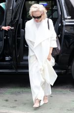 PAMELA ANDERSON Arrives at NBC Studio in New York City 02/11/2026