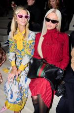 PARIS and NICKY HILTON at Gucci FW26 Fashion Show in Milan 02/27/2026