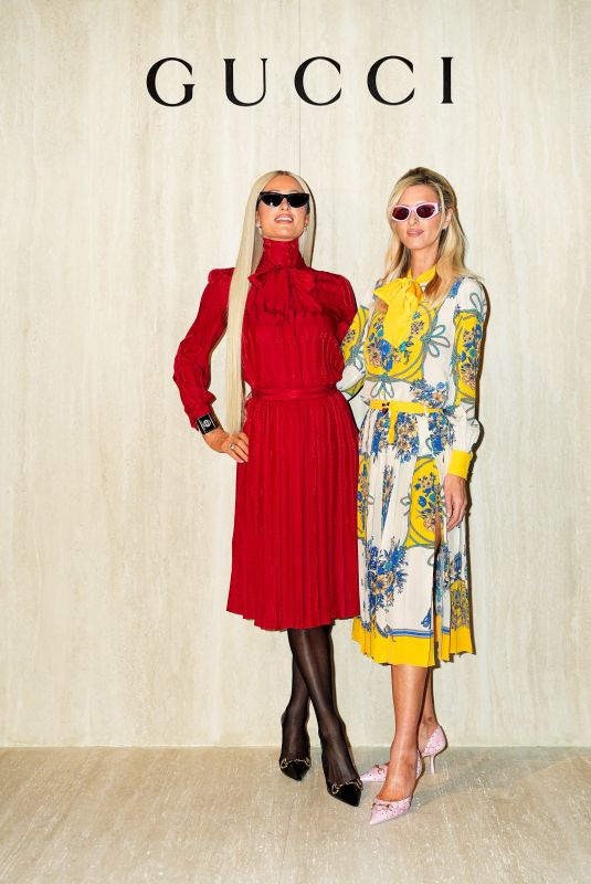 PARIS and NICKY HILTON at Gucci FW26 Fashion Show in Milan 02/27/2026