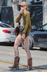 PARIS JACKSON Out for Coffee in Daisy Dukes and Cowboy Boots in Los Angeles 02/06/2026