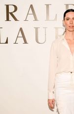 REBECCA HALL at Ralph Lauren Fashion Show at New York Fashion Week 02/10/2026