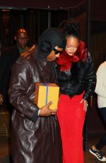 RIHANNA and A$AP Rocky Out for Valentine