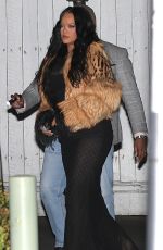 RIHANNA Arrives at Her Birthday Party at Giorgio Baldi in Santa Monica 02/20/2026
