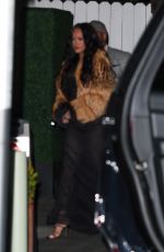 RIHANNA Arrives at Her Birthday Party at Giorgio Baldi in Santa Monica 02/20/2026