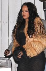 RIHANNA Arrives at Her Birthday Party at Giorgio Baldi in Santa Monica 02/20/2026