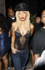 RIHANNA Leaves Greystone Manor Nightclub in Los Angeles 02/05/2012
