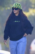 RIHANNA Out and About in Los Angeles 02/02/2026