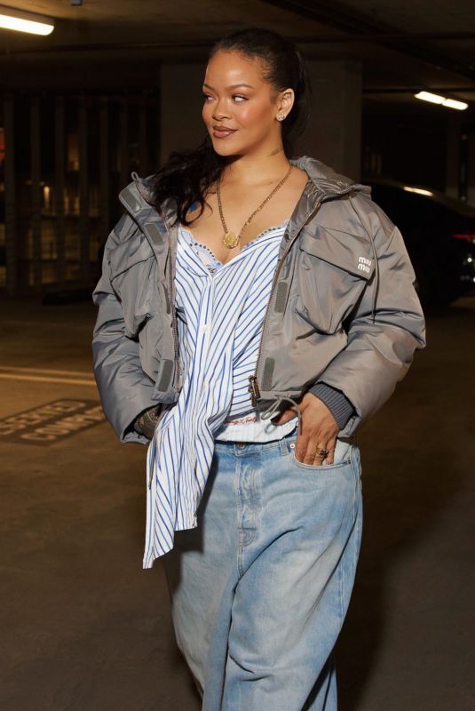 RIHANNA Out and About in Los Angeles 02/25/2026