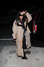 RIHANNA Out for a Late Night Dinner at Giorgio Baldi in Santa Monica 02/22/2026