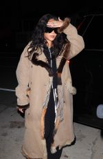 RIHANNA Out for a Late Night Dinner at Giorgio Baldi in Santa Monica 02/22/2026