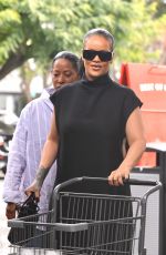 RIHANNA Out for Grocery Shopping at Bristol Farms in Los Angeles 02/09/2026