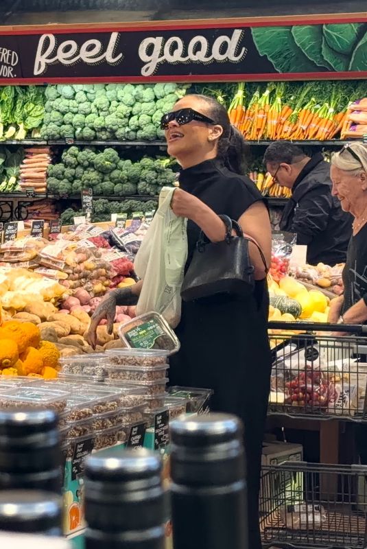 RIHANNA Out for Grocery Shopping at Bristol Farms in Los Angeles 02/09/2026
