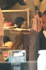 RIHANNA Out Shopping at at Kitson Kids in Los Angeles 02/10/2026