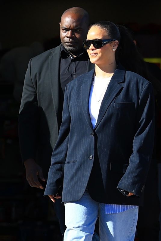 RIHANNA Out Shopping at CVS in West Hollywood 02/12/2026