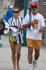 RITA ORA in Bikini Top Leaves a Beach in Sydney 02/09/2026