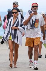 RITA ORA in Bikini Top Leaves a Beach in Sydney 02/09/2026