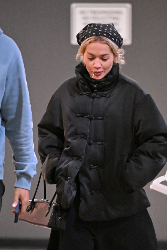 RITA ORA Out for Dinner at Sushi Park in West Hollywood 02/18//2026