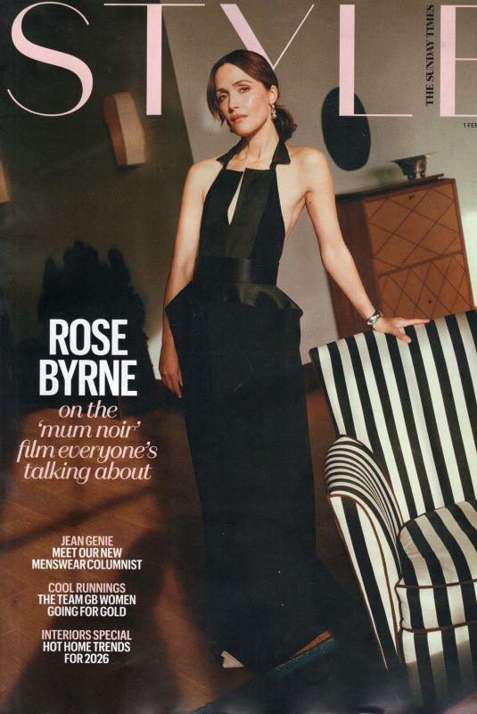 ROSE BYRNE in Style Magazine, February 2026