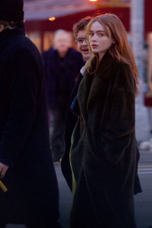 SADIE SINK at Maya Hawke