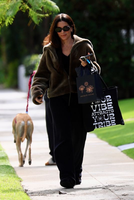 SANDRA BULLOCK Leaves a Dermatologist’s Office in Beverly Hills 02/21/2026