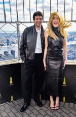 SARAH PIDGEON at Empire State Building in New York 02/12/2026