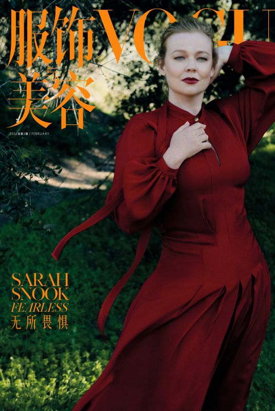 SARAH SNOOK for Vogue China, February 2026